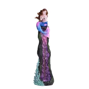 11.5" Standing Mermaid Stick Incense Burner