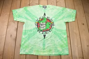 1990s Cypress Hill Tye Dye Band T-shirt / Band Tee / Made in USA / 90s T-shirt / Symmetria / Premium Vintage