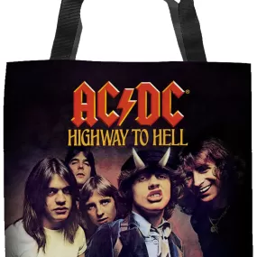 ACDC Highway To Hell Tote Bag