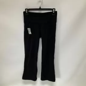 Athletic Capris By Lululemon In Black, Size: 4