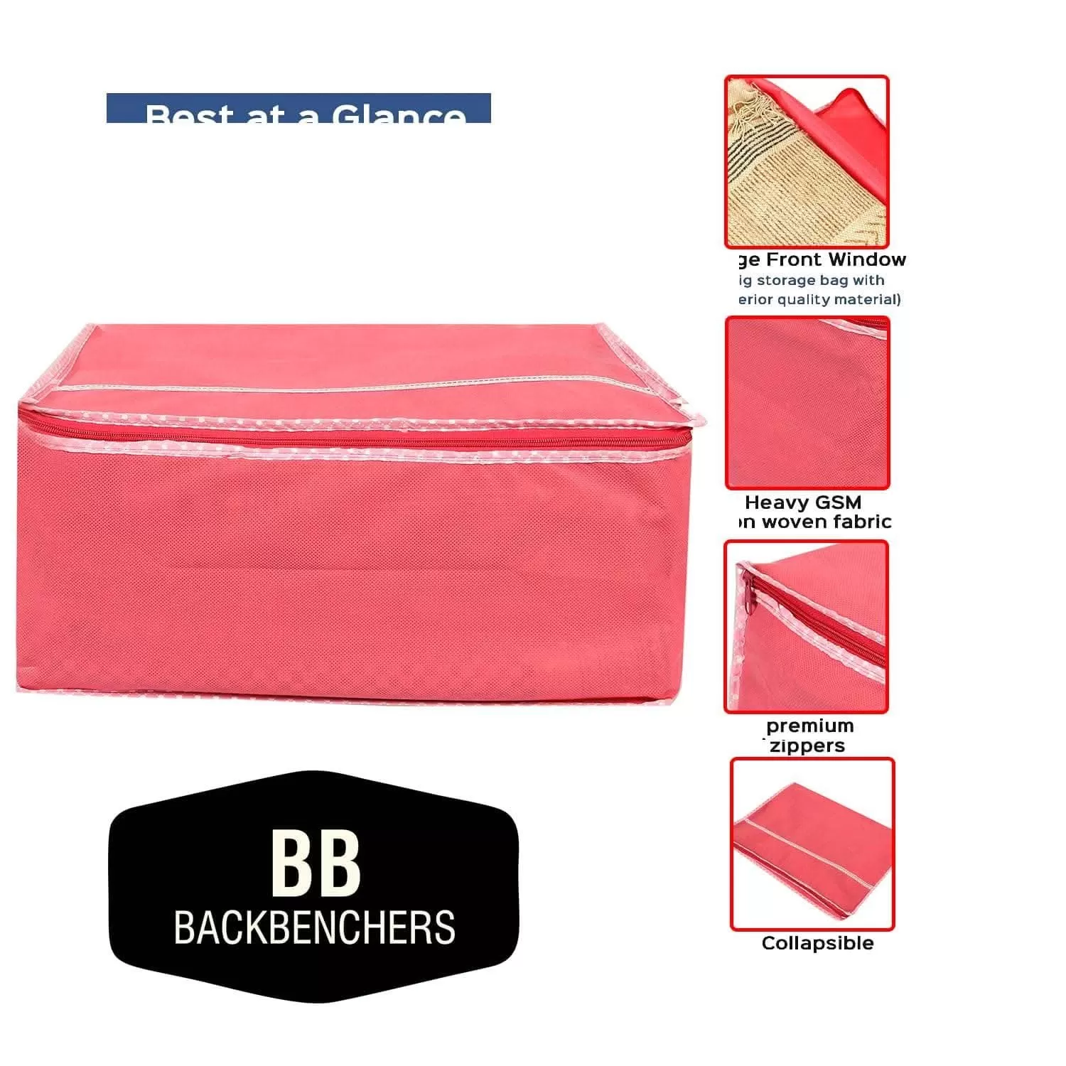 BB BACKBENCHERS Multipurpose Storage Bag ( pack of 6 ,no-tp )