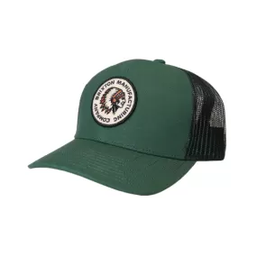 Brixton Rival Stamp X NetPlus MP Mesh Cap - Pine Needle