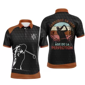 Chiptshirts - Polo De Golf, Cadeau Humour Pour Fans De Golf, Anniversaire 1989, Polo de Sport Homme et Femme, Fabriqué en 1989 - ge de la Perfection - CTS27052221