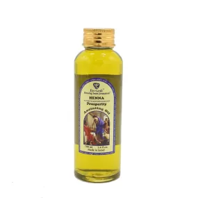 Ein Gedi Henna Prosperity Anointing Oil 100 ml - 3.4 fl.oz From Holyland Jerusalem