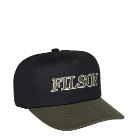 Filson Rugged Twill Forrester Cap Black