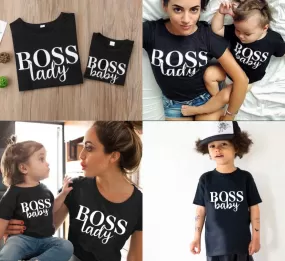 ME & MOMMY: BOSS LADY T SHIRT (KID ONLY)