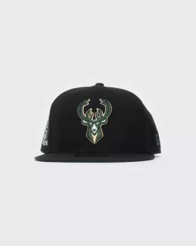 new era 5950 milwaukee bucks