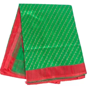 Pure silk handloom Benarasi Saree - Green