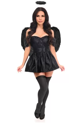 Top Drawer 4 PC Dark Angel Corset Costume