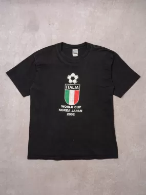 Vintage '02 World Cup Japan Italia Tee (M)