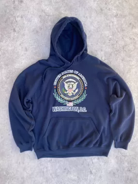 Vintage United States of America Washington DC President Seal Hoodie (XL)