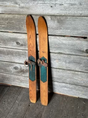 Vintage Withington Children's Skis - 30